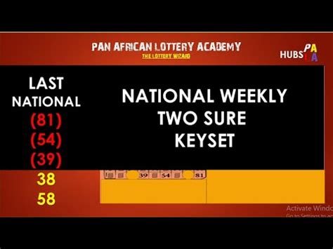 2sure for today|nla lotto prediction for today.